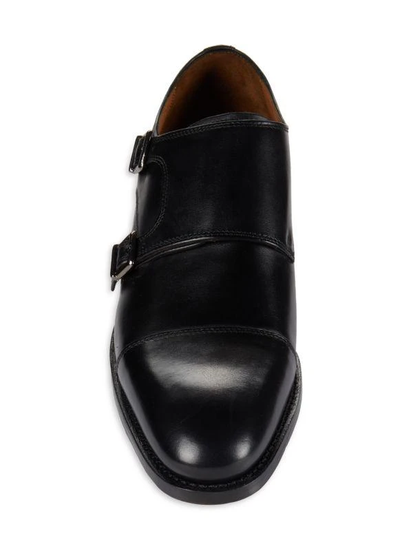 Allen Edmonds Pierce Leather Monk Strap Shoes 5