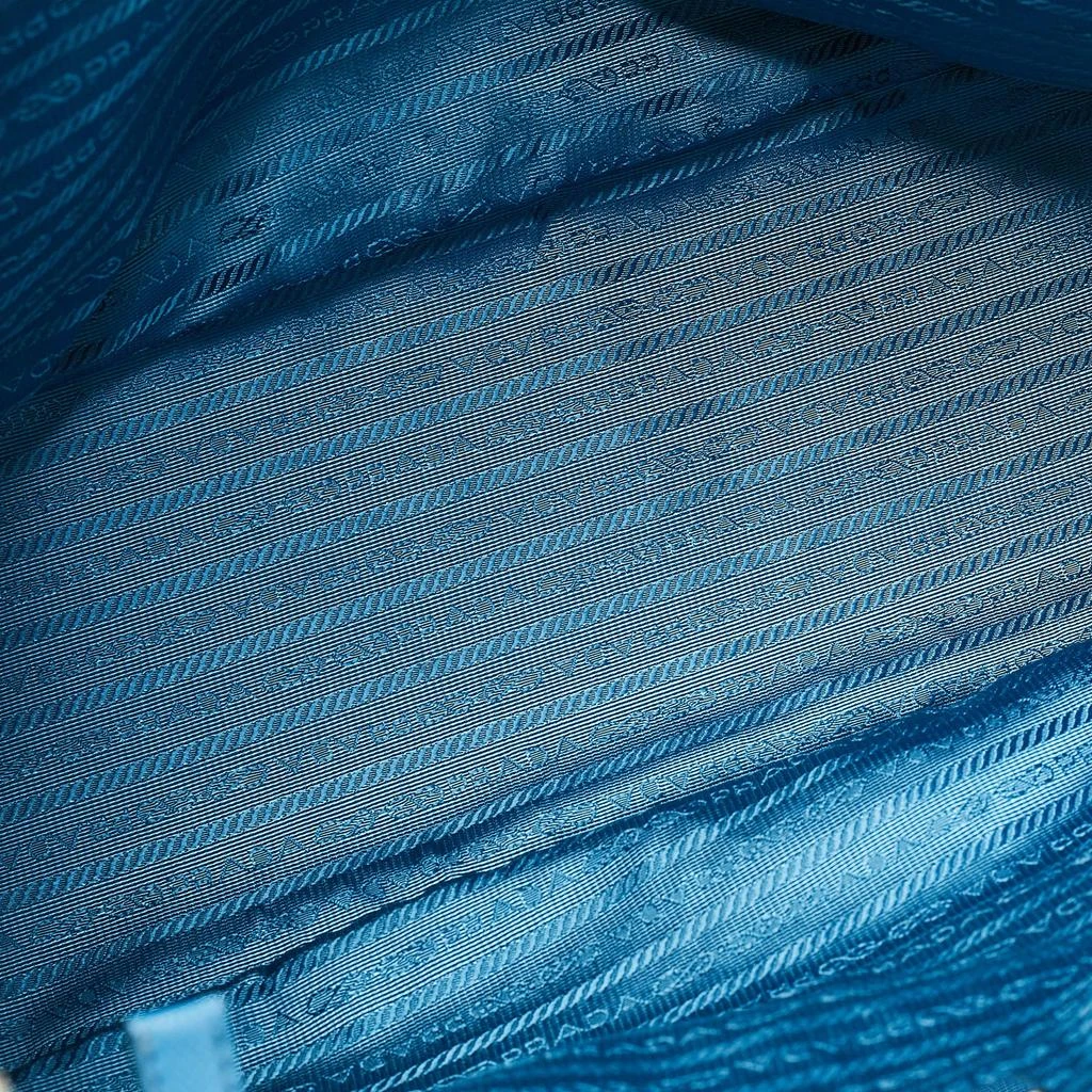 Prada Prada Blue Saffiano Lux Leather Large Double Zip Tote 17
