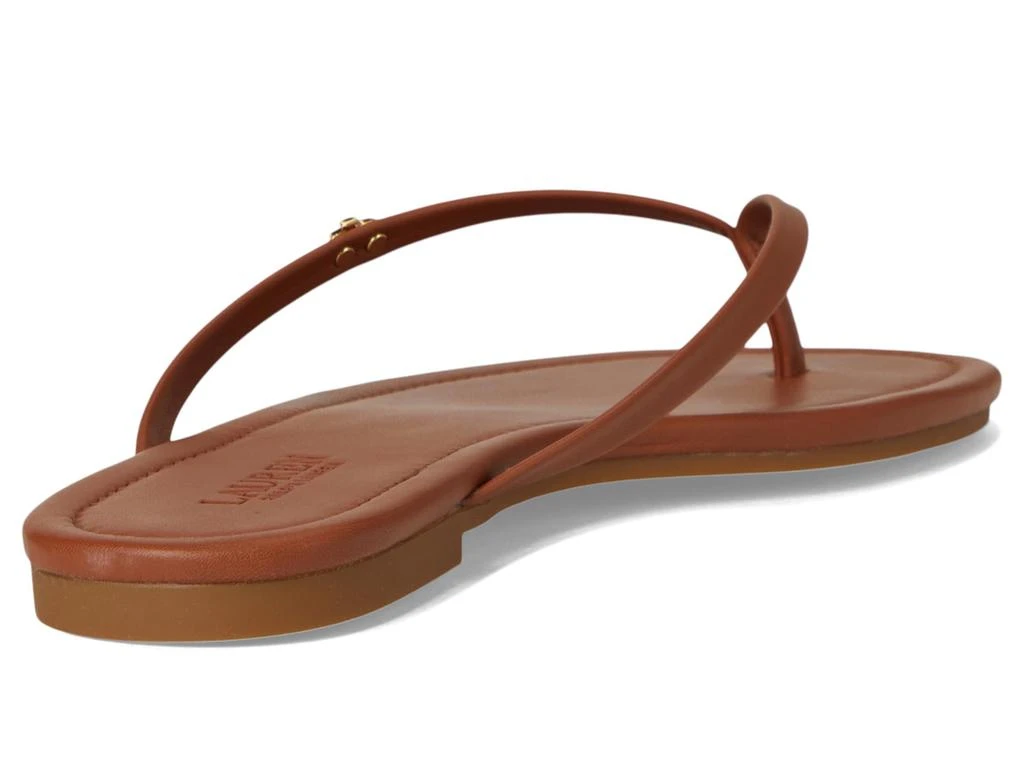 Ralph Lauren Raquel Leather Flip-flops 5