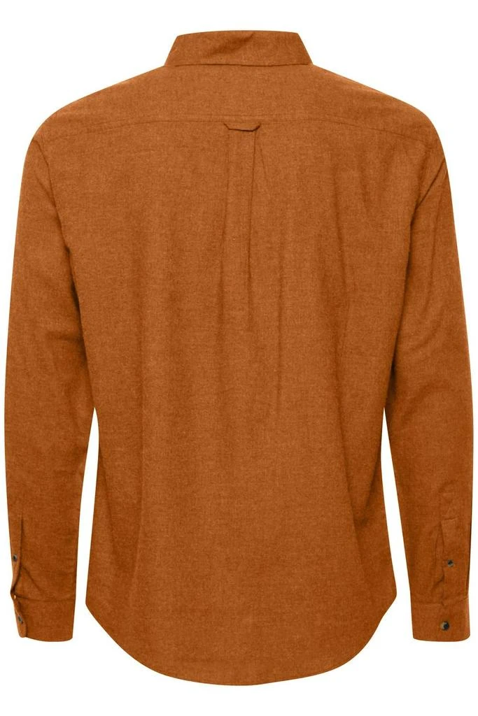 BLEND Men's Brushed Cotton Burley Shirt In Glazed Ginger 2