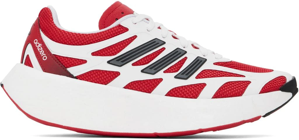 Adidas Red & White Adizero Aruku Sneakers 1