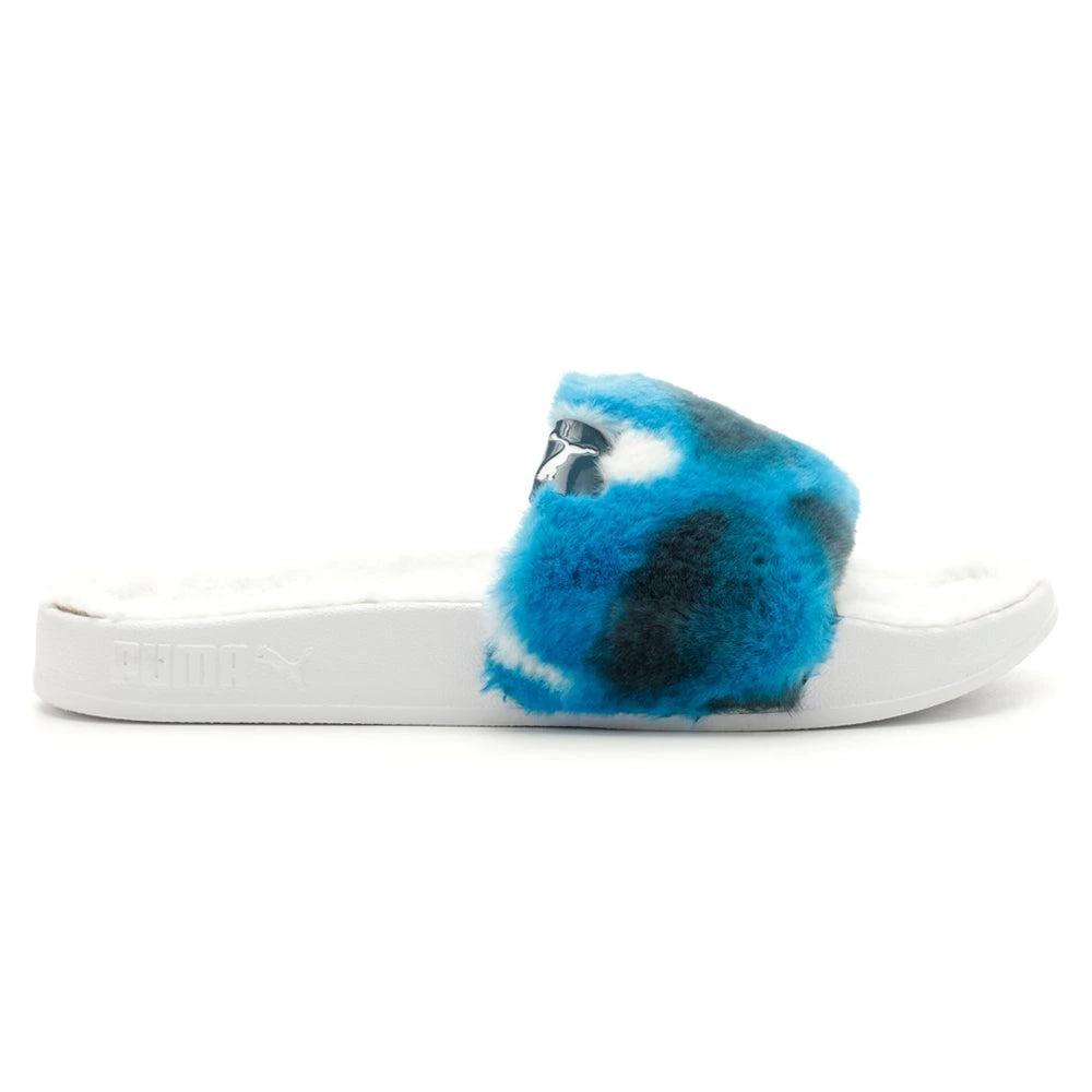 Puma Leadcat 2.0 Ylm Fluff Tie Dye Slide Sandals 1