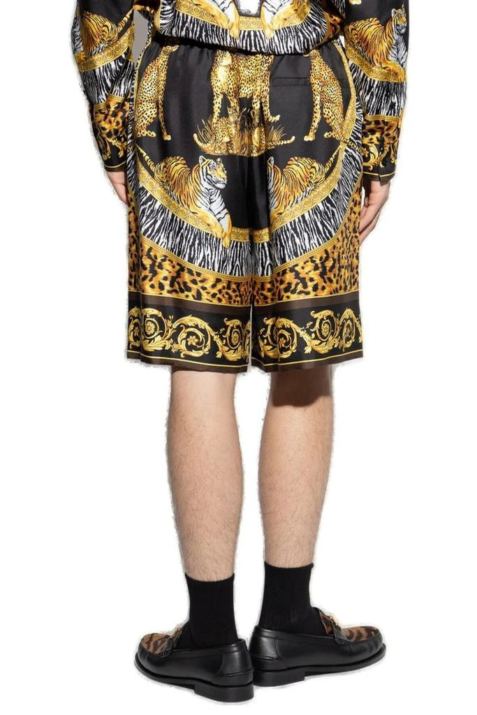 Versace Versace Pattern-Printed Elasticated Waistband Shorts 3