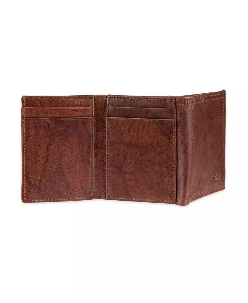 Dockers Men's RFID Crunch Leather Z-Fold Trifold Wallet 4