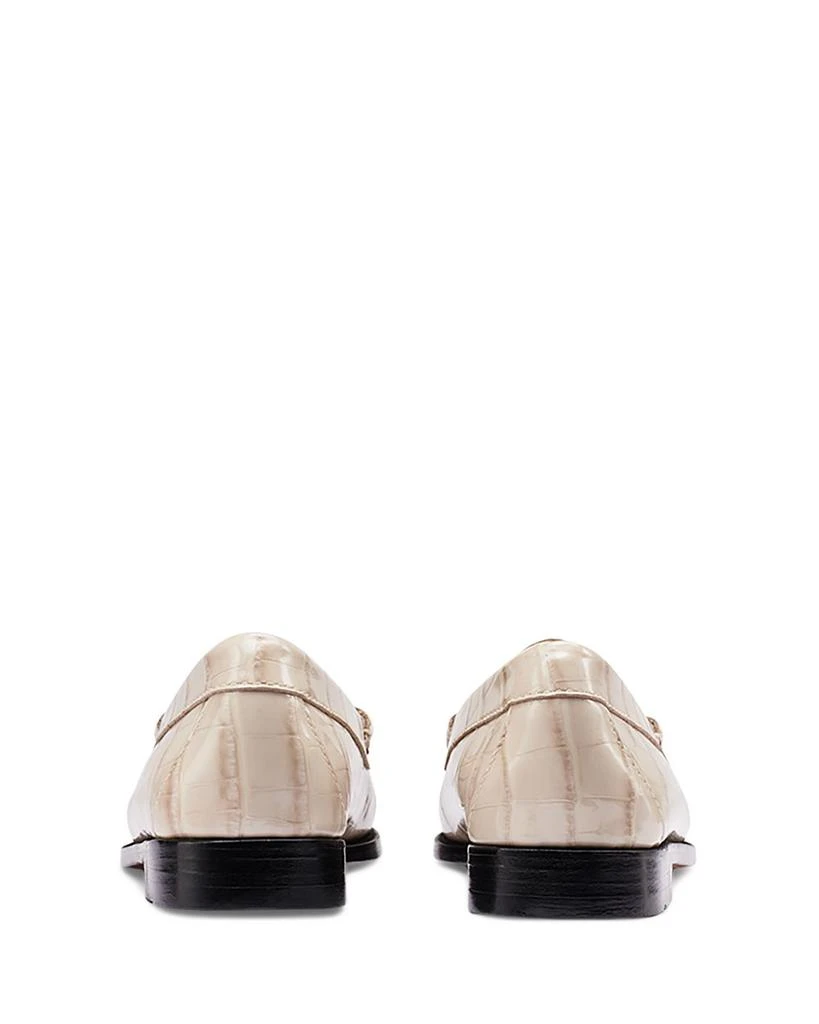 G.H.BASS G.H. Bass Originals Women's Whitney Croc Embossed Weejuns® Loafers 4