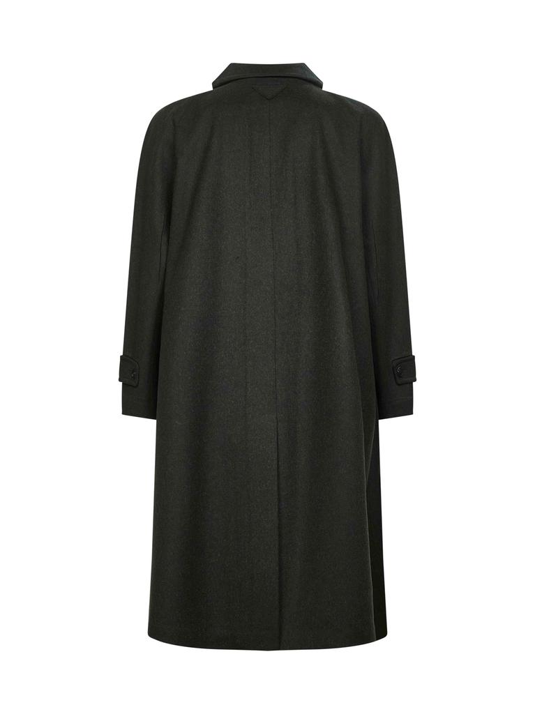 PRADA ABBIGLIAMENTO PRADA ABBIGLIAMENTO | Green virgin wool car coat | Man | 44