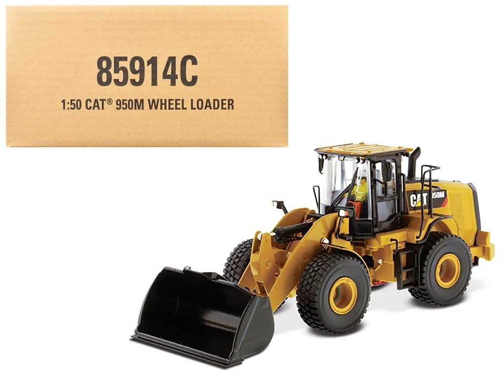 Diecast Masters CAT Caterpillar 950M Wheel Loader with Operator "Core Classics" Series 1/50 Diecast Model by