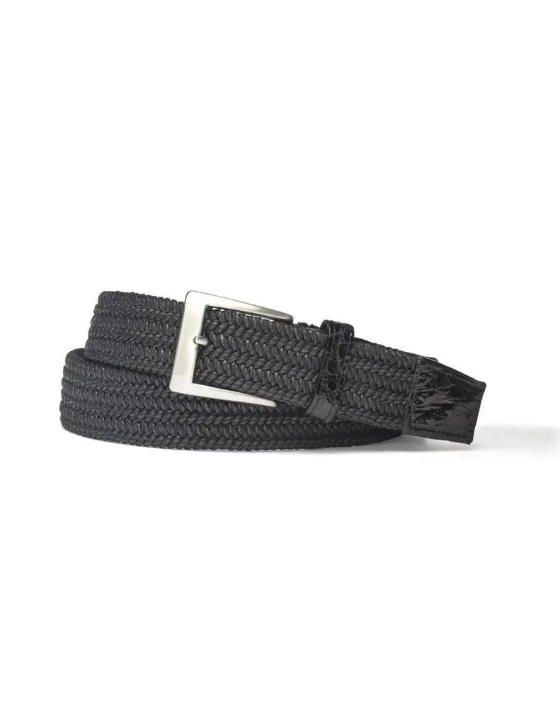 W. Kleinberg W. Kleinberg - Men's Solid Stretch Belt