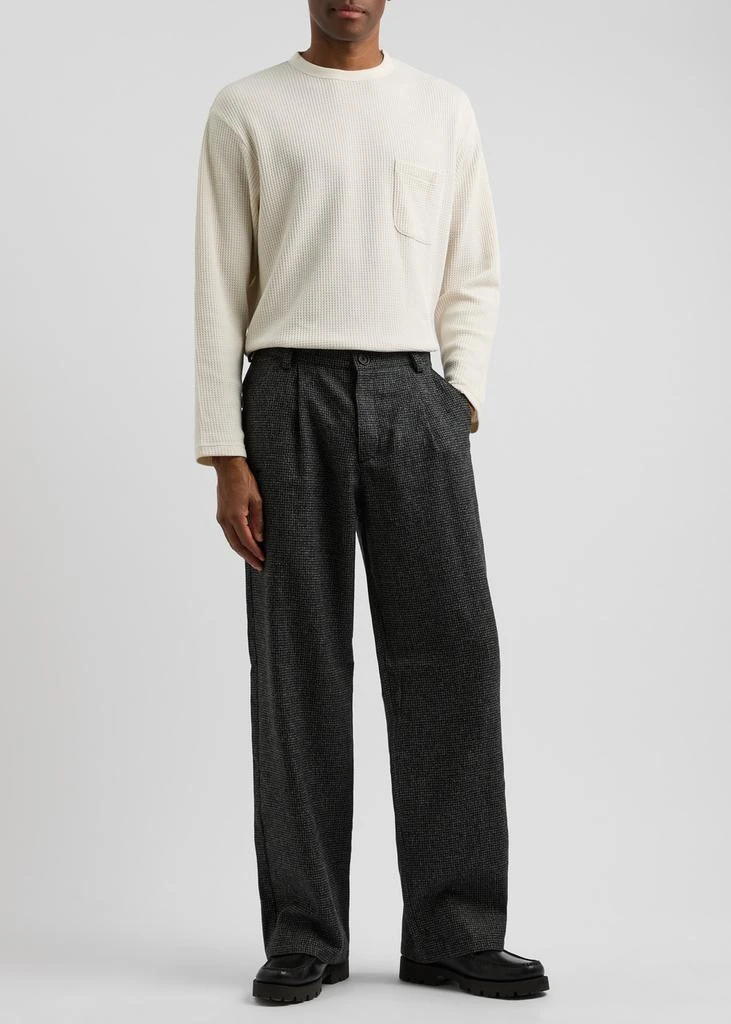 Oliver Spencer Orsman wide-leg wool-blend trousers 4