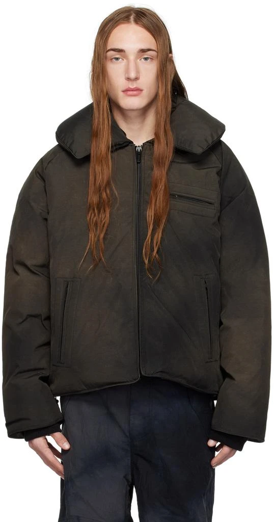 032c Brown Aurora Down Jacket 1