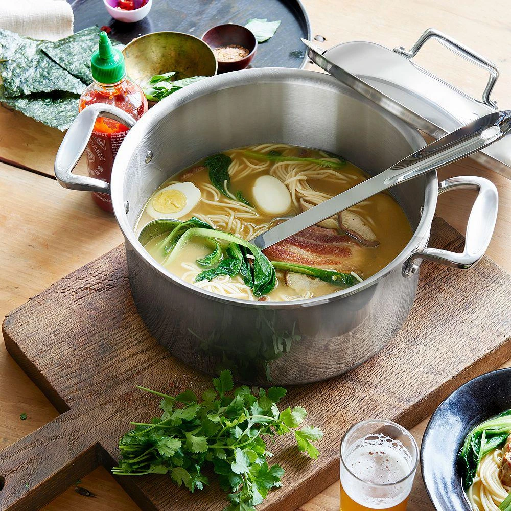 All-Clad D5 Stainless Brushed 8-Quart Stock Pot with Lid 2
