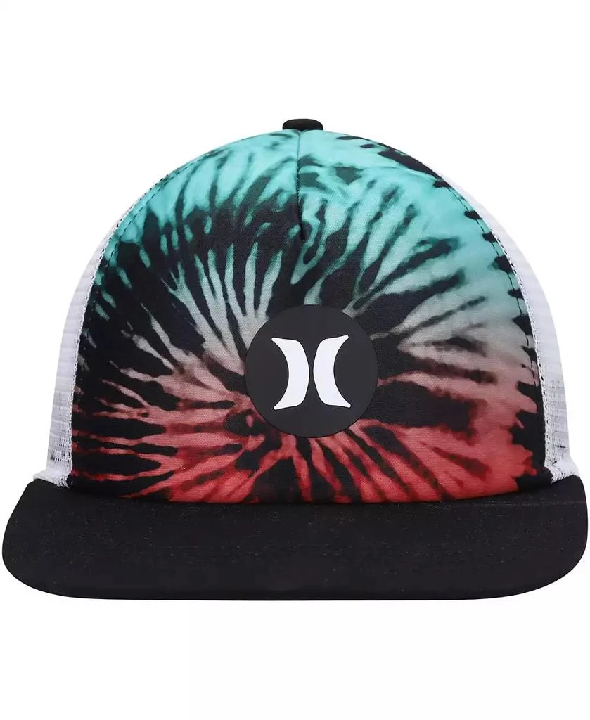 Hurley Men's Black, White Balboa Trucker Snapback Hat 2