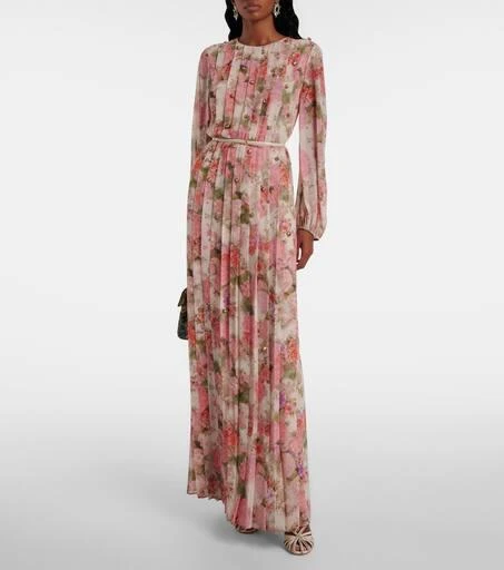 Max Mara Floral embellished maxi dress 2
