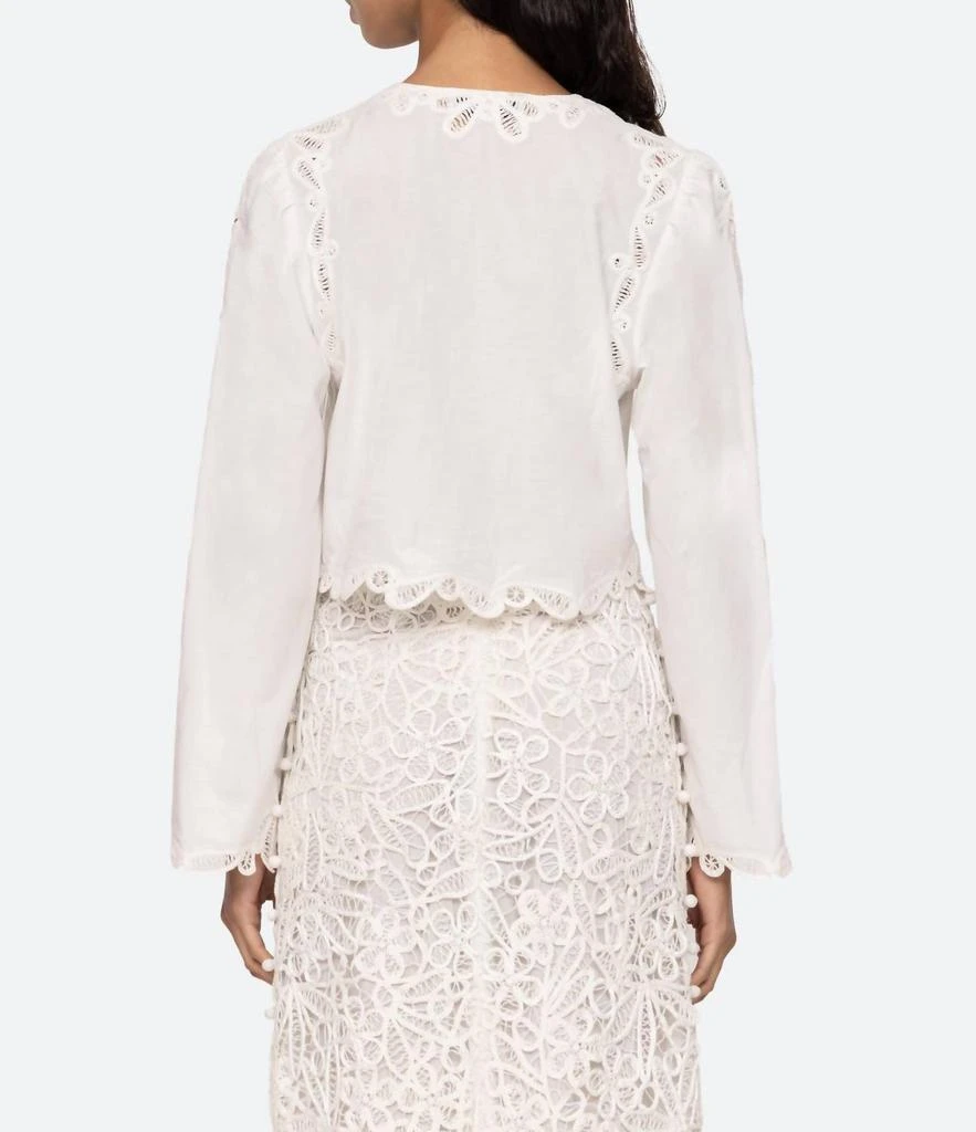 Sea Sea - Elke Soutache Long Sleeve Blouse 4