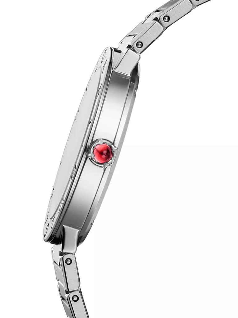 BVLGARI BVLGARI BVLGARI LADY Stainless Steel & Diamond Bracelet Watch 3