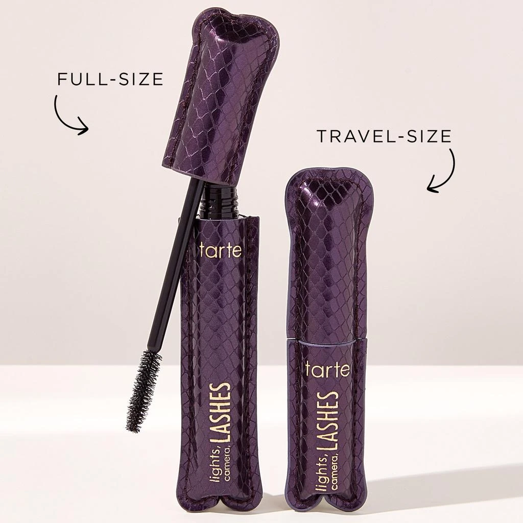 Tarte tarte Lights Camera Splashes Volumizing Waterproof Mascara 0.24 fl. oz. - Black 8