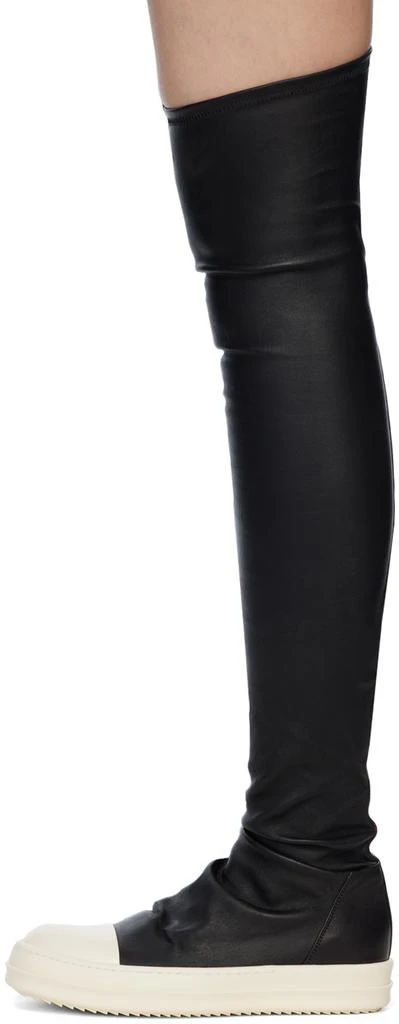 Rick Owens Black Stocking Boots 3
