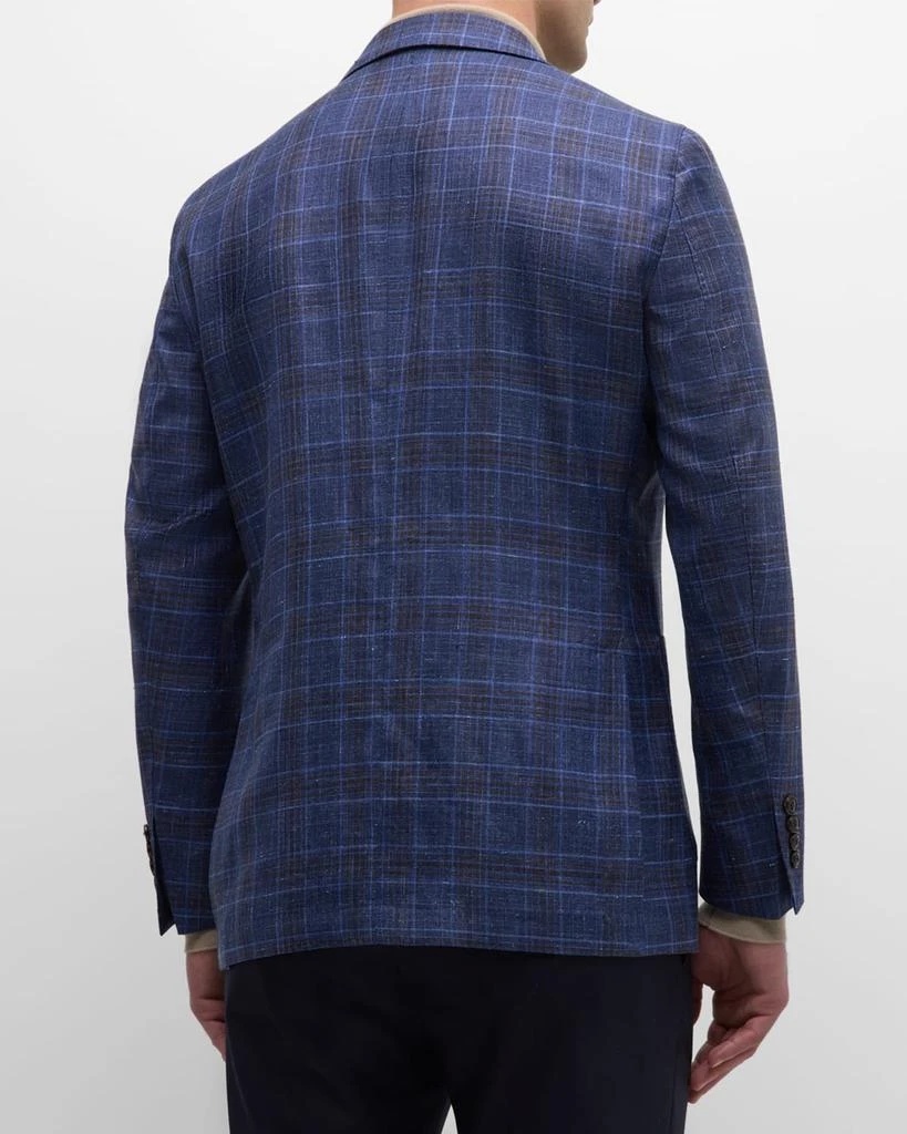 Peter Millar Men's Lowell Plaid Two-Button Sport Coat 3