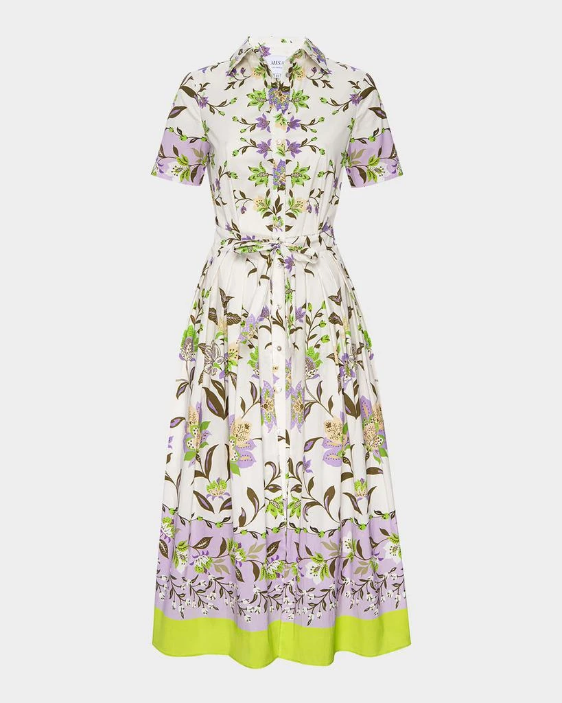 MISA Secret Garden Naia Midi Shirtdress 1