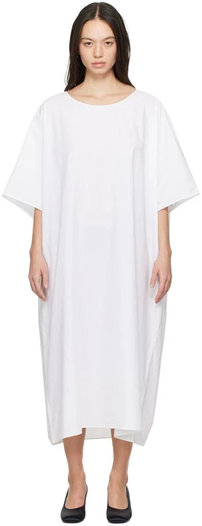 The Row Off-White Isora Maxi Dress 1