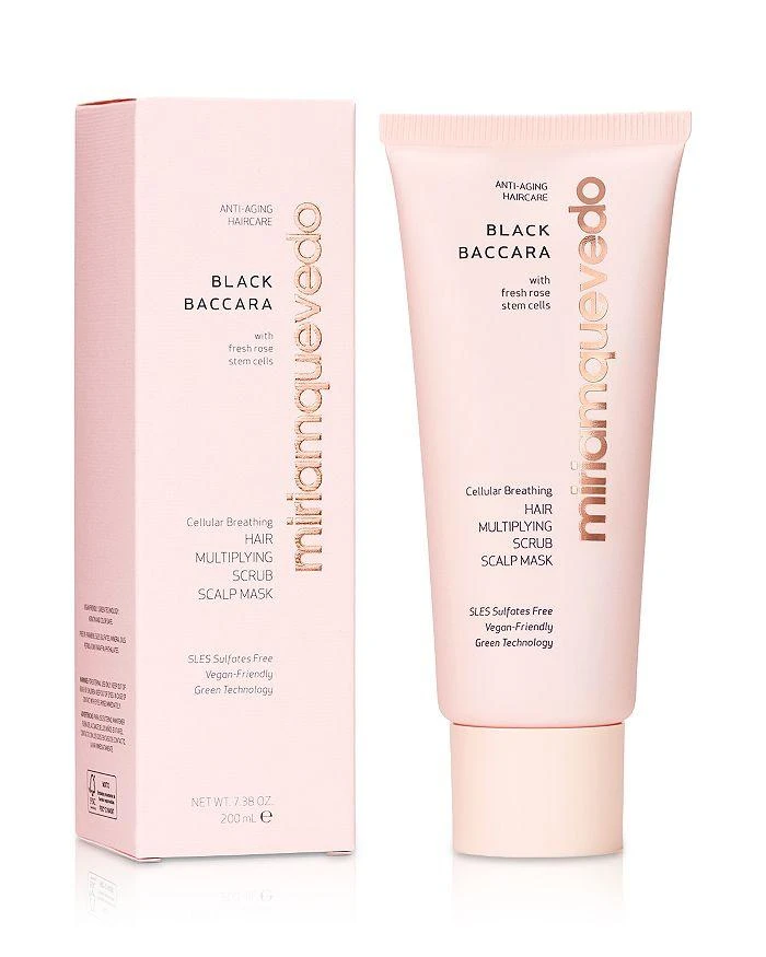 Miriam Quevedo Black Baccara Cellular Breathing Hair Multiplying Scrub Scalp Mask 7.38 oz. 2