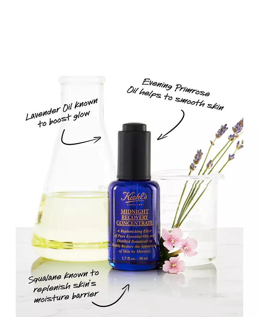 Kiehl's Since 1851 Midnight Recovery Concentrate Moisturizing Face Oil, 1-oz. 3