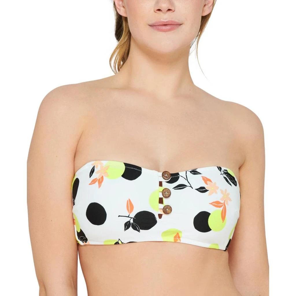 Hula Honey Womens Printed Bikini Bikini Swim top 3