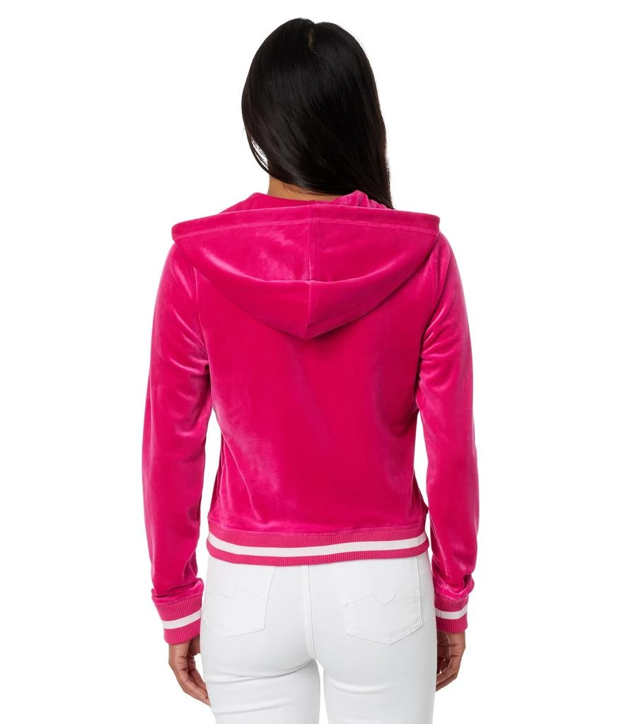 Juicy Couture Heritage Rib Trim Track Pants with Contrast Rib 2