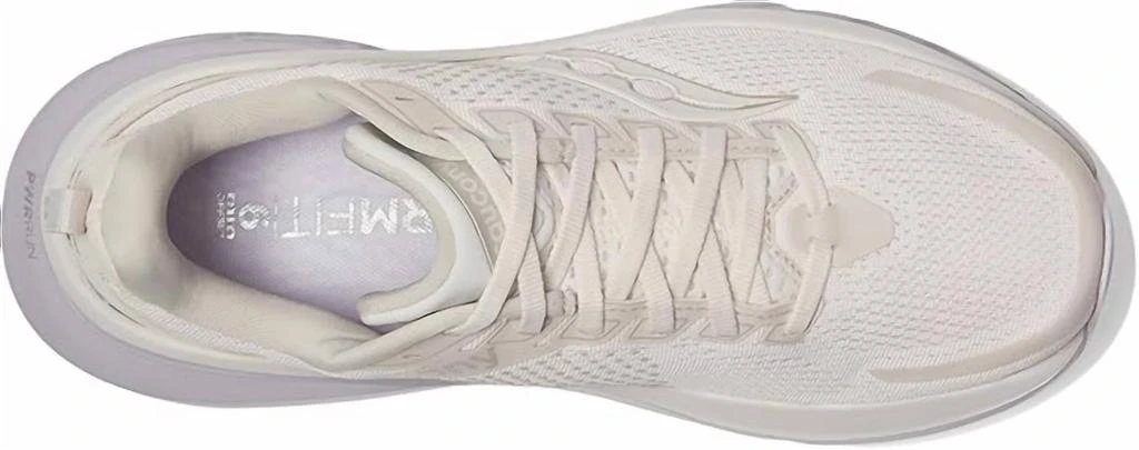 Saucony Women's Guide 17 Running Shoes In Moon/heather 4