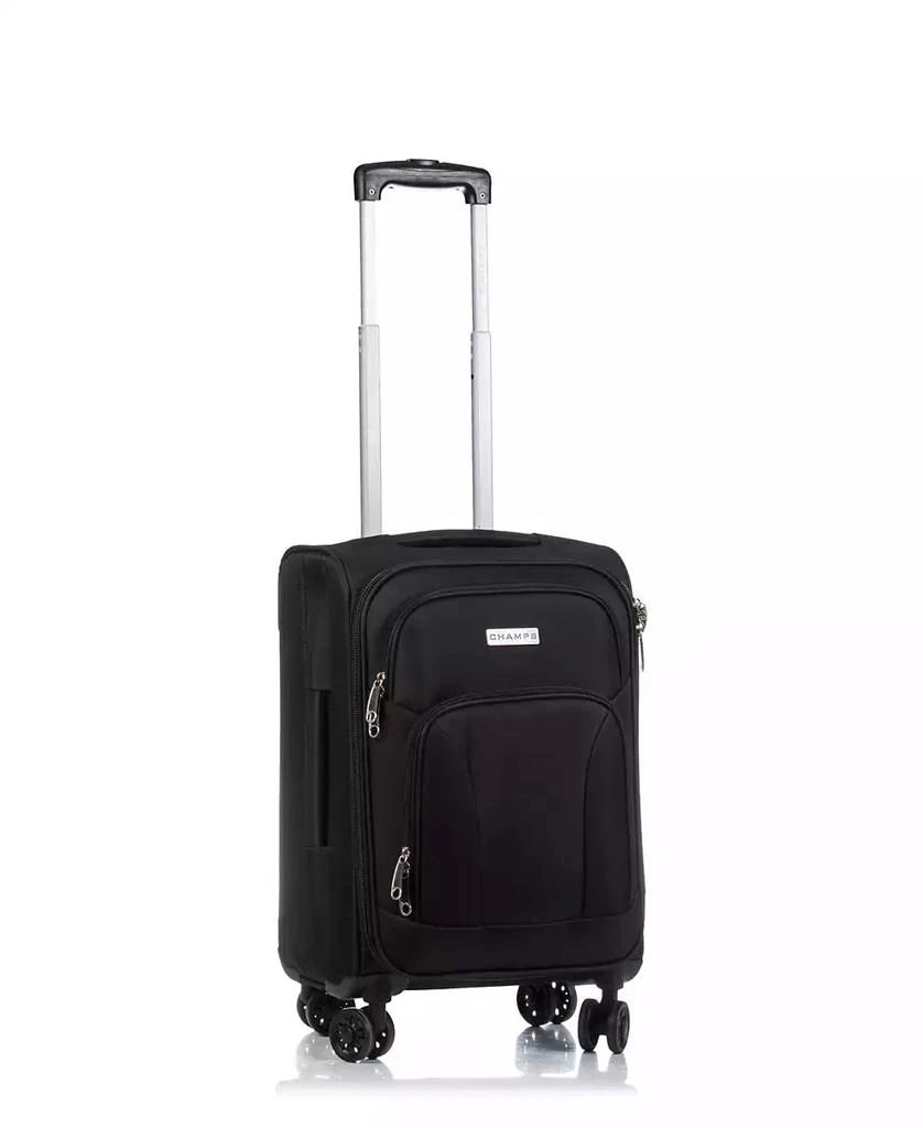 CHAMPS 3-Pc. Travelers Softside Luggage Set 3