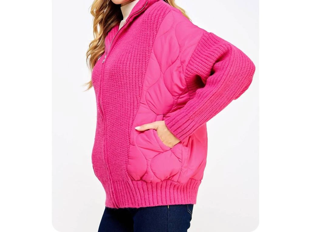 Strut
Bolt Strut
Bolt - So Cozy Quilted Sweater Jacket 2