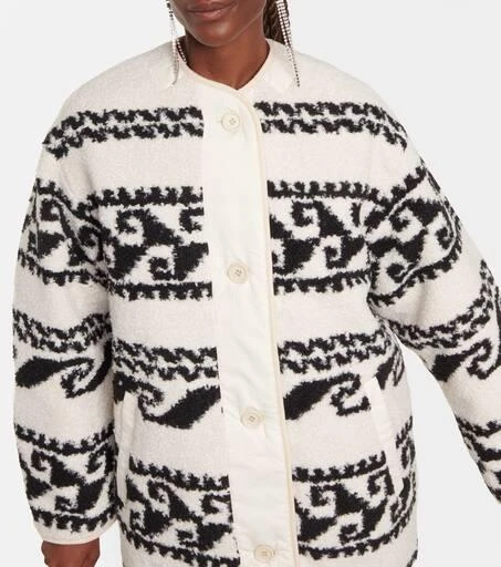 Isabel Marant Himemma reversible faux shearling jacket 4