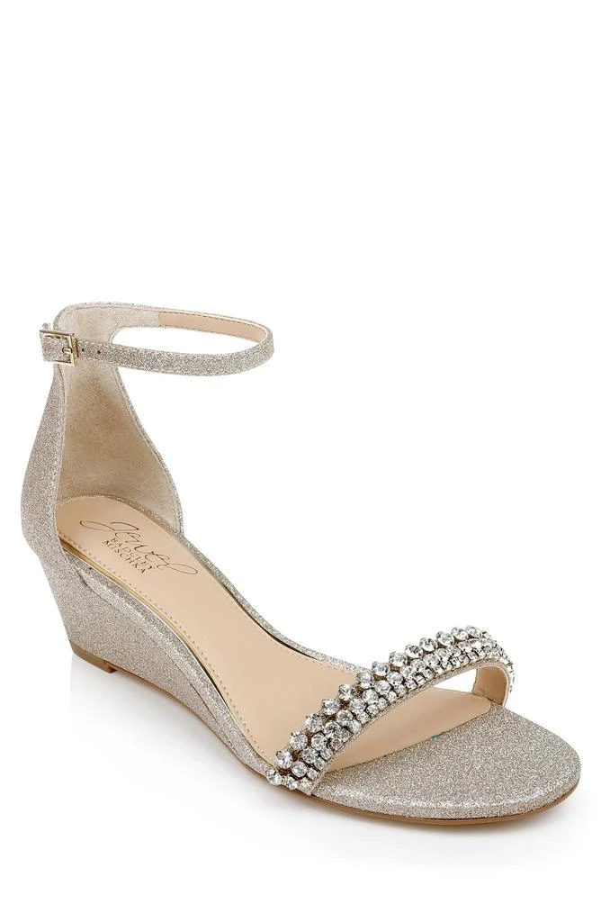Badgley Mischka Lora Wedge Sandal