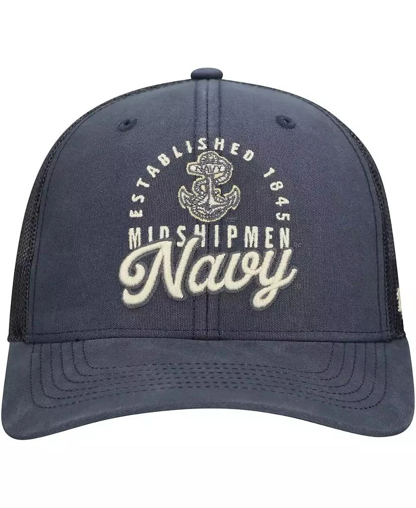 47 Brand Men's Navy Midshipmen Pitstop Trucker Adjustable Hat 4