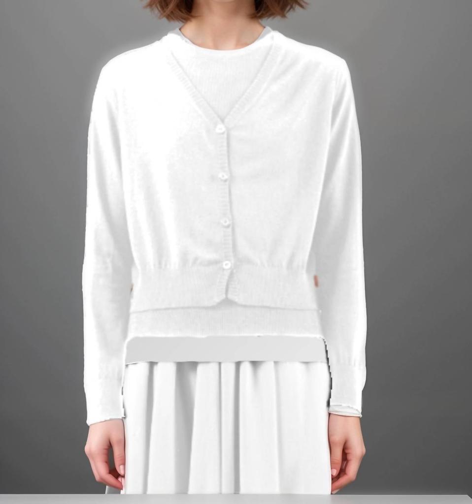 Lars Andersson Lars Andersson - V-neck Cropped Cardigan