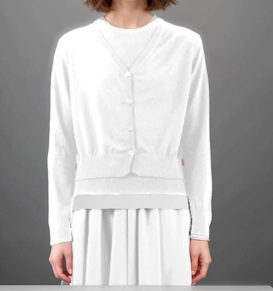 Lars Andersson Lars Andersson - V-neck Cropped Cardigan 1