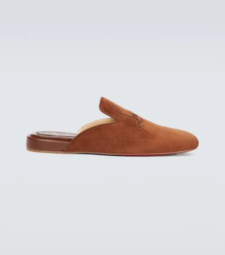 Christian Louboutin Navy Coolito Flat mules 1