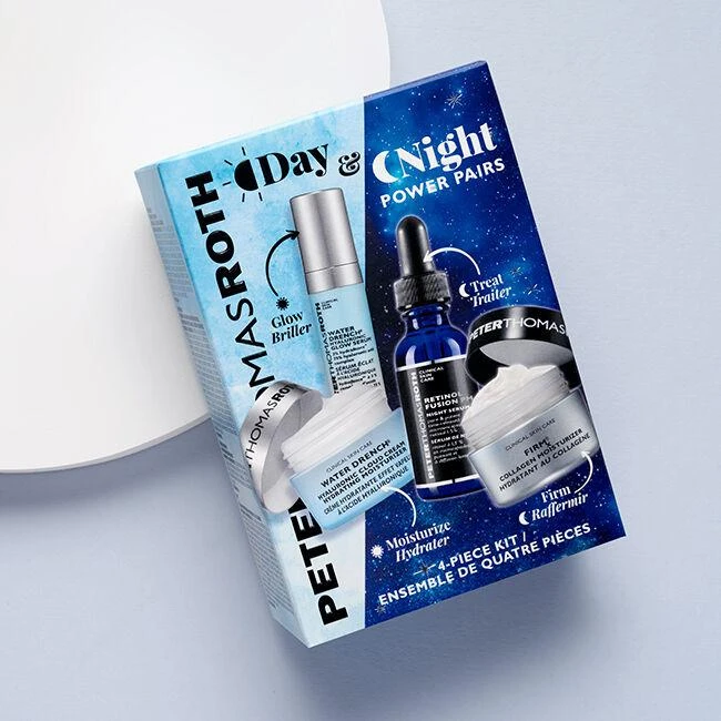 Peter Thomas Roth Day & Night Power Pairs 4-Piece Kit