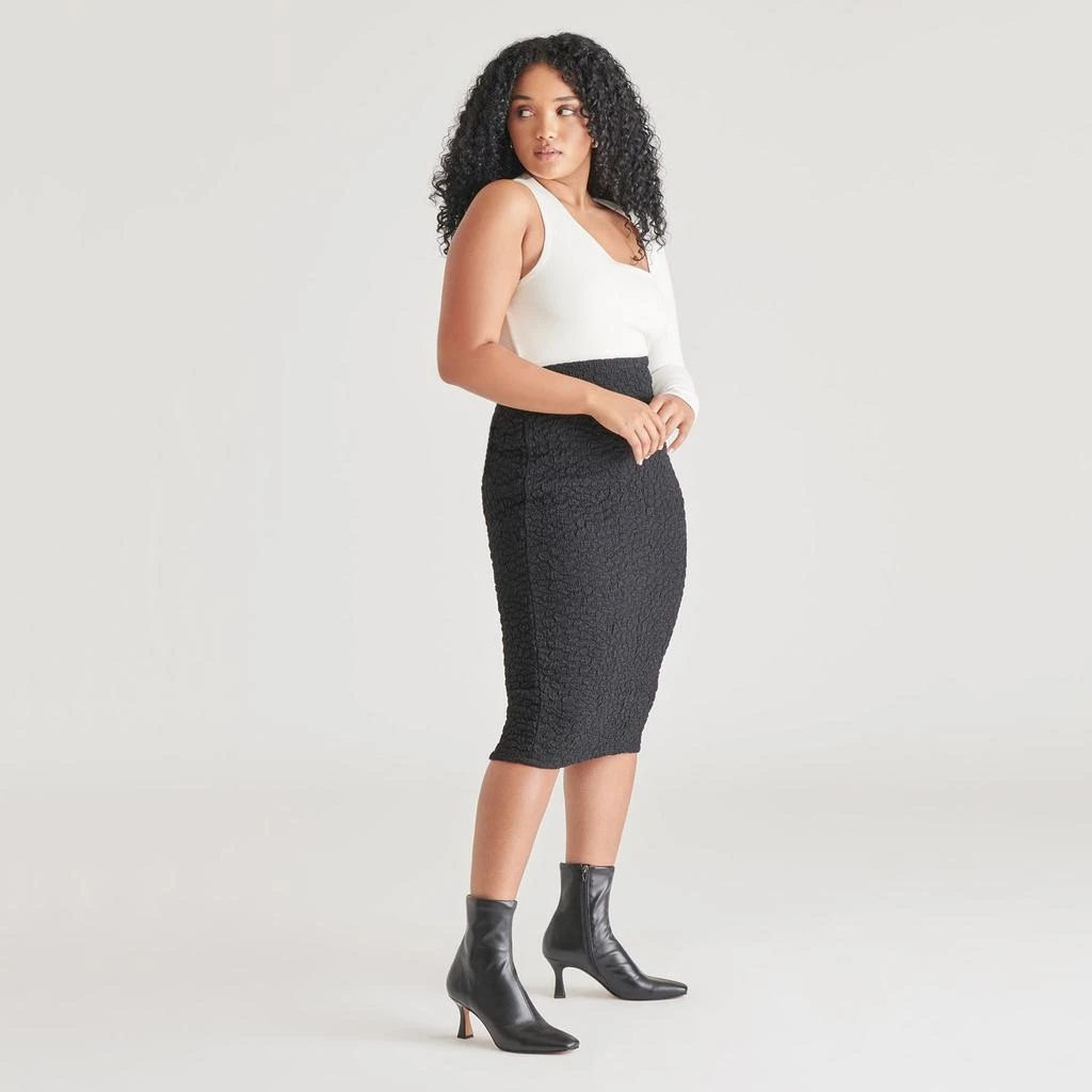 Dolce Vita Glamor Wide Calf Boots Black Stella 2
