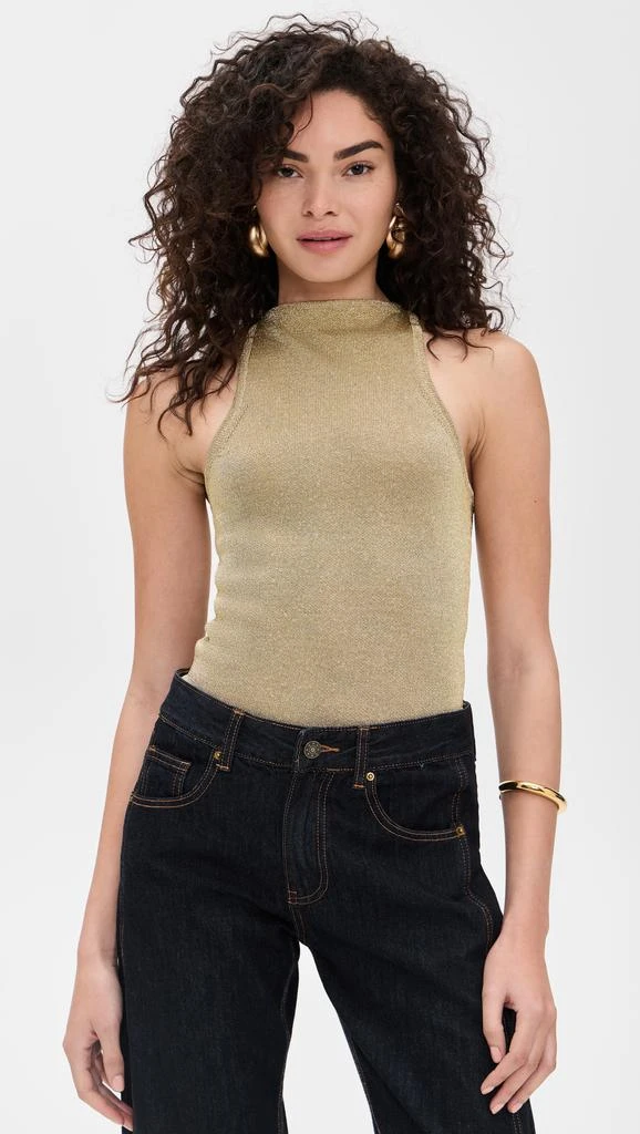 Cult Gaia Cassius Knit Thong Bodysuit 6