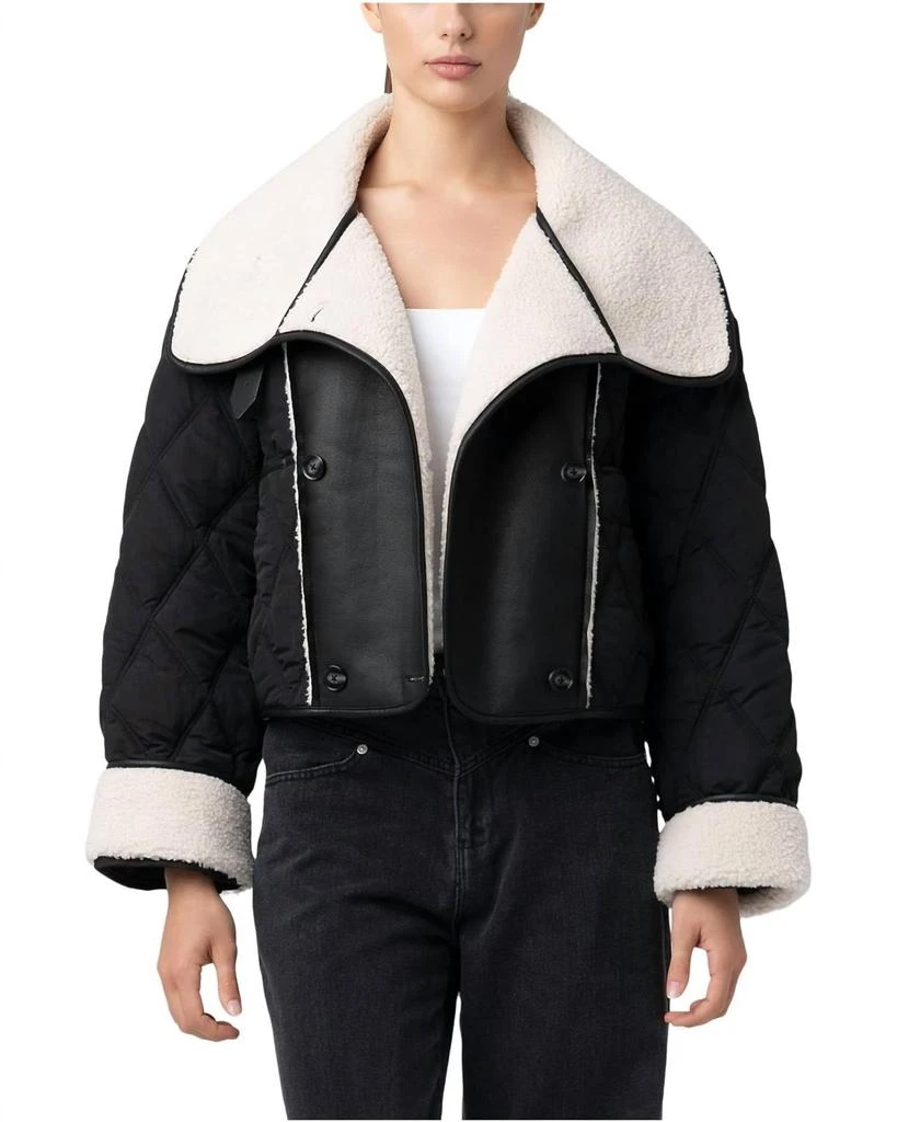 Blank Blank - Second Wind Quilted Sherpa Jacket