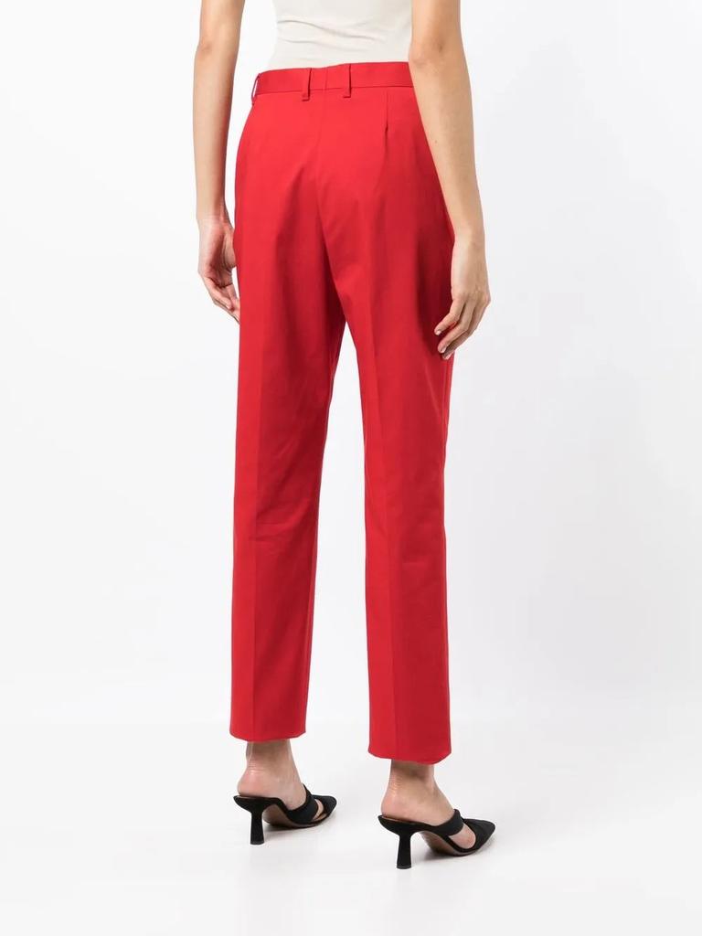 Salvatore Ferragamo Ferragamo Cropped Tailored Trousers
