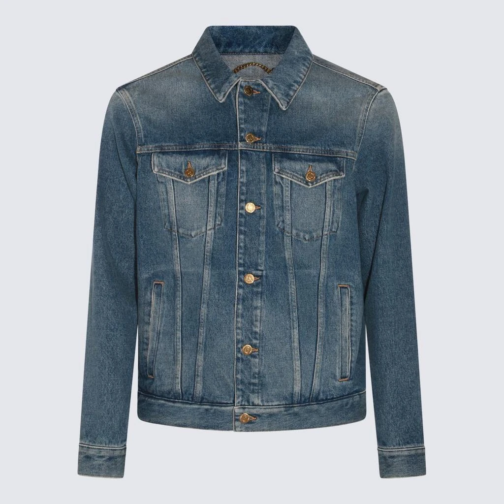 Golden Goose Golden Goose Blue Cotton Denim Jacket 1