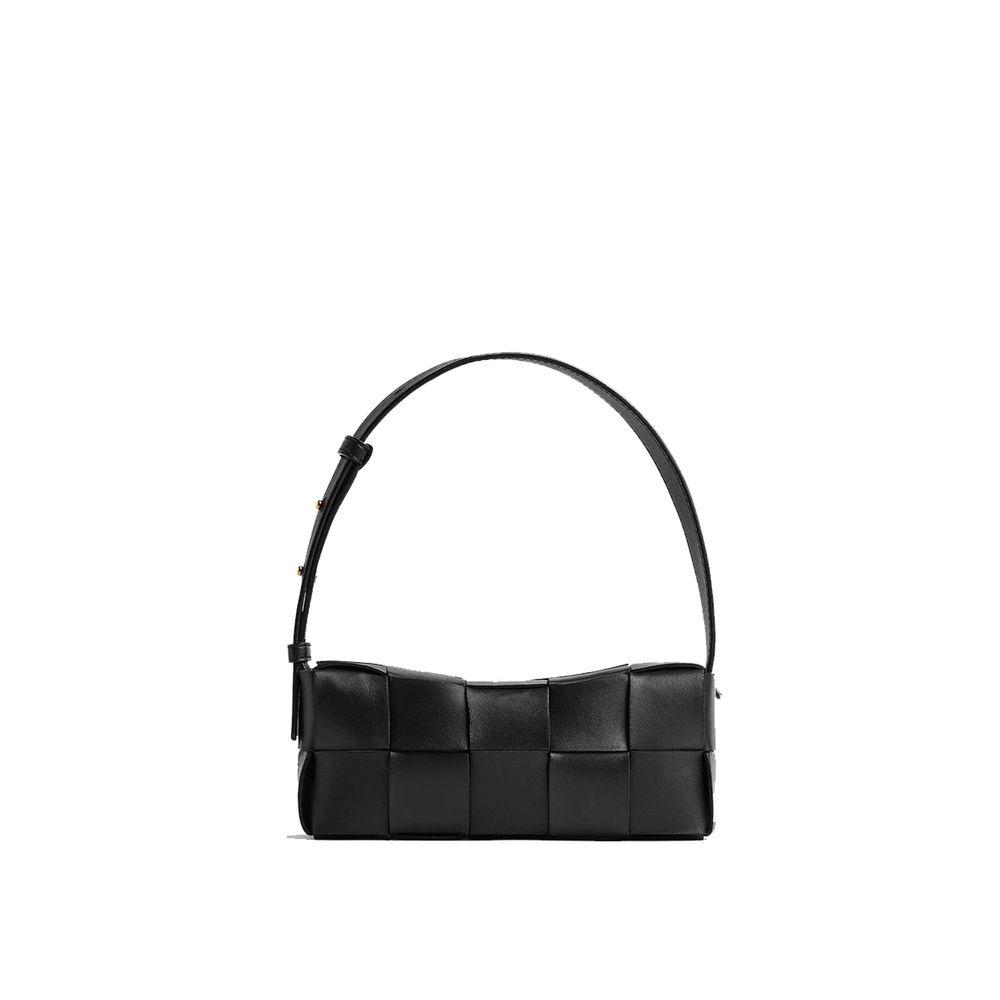 【BOTTEGA VENETA】Small Brick Cassette Shoulder Bag BOTTEGA VENETA Brick Cassette small intrecciato leather