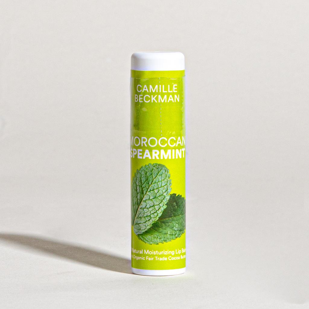 Camille Beckman Moroccan Spearmint Jumbo Natural Cocoa Butter Lip Balm