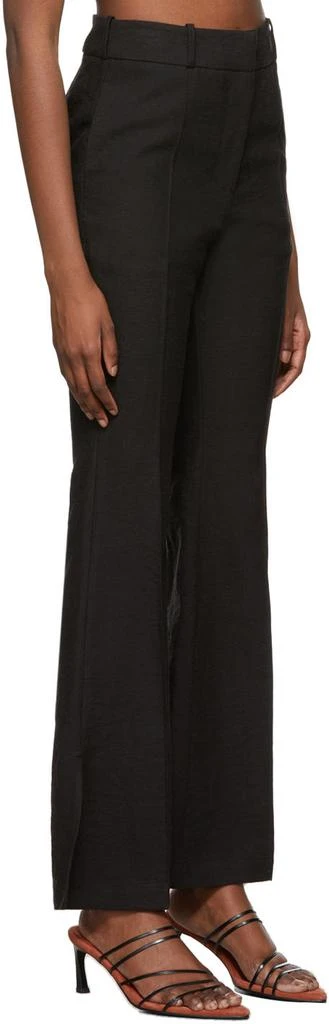 Yuzefi Black Flared Trousers 2