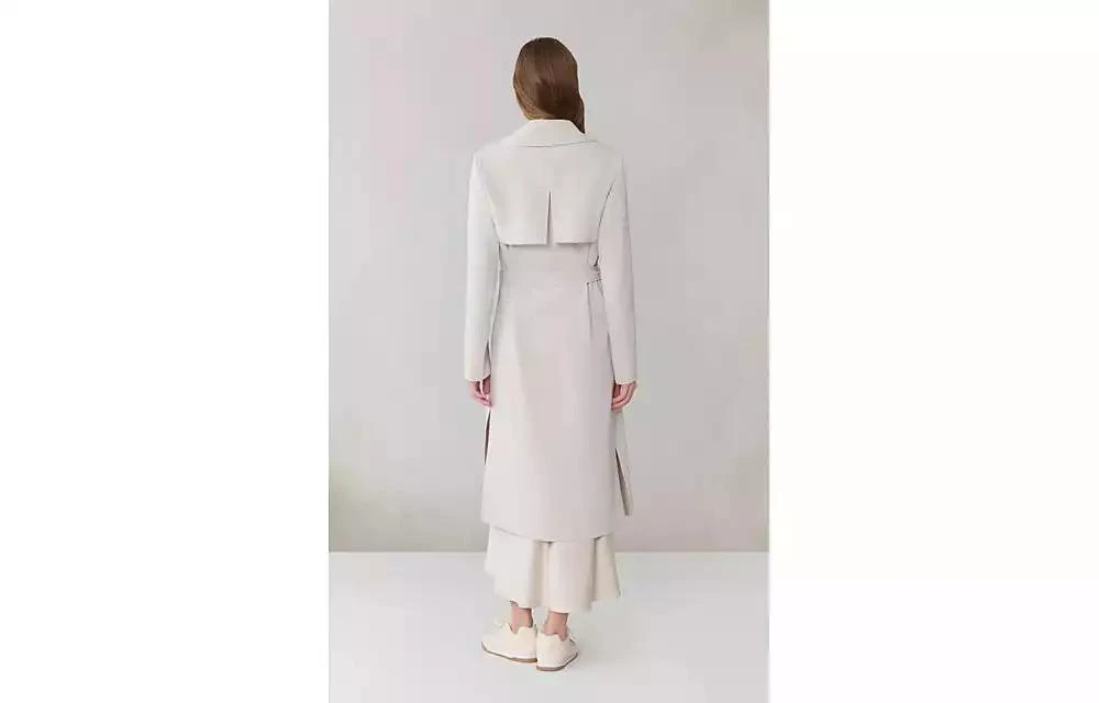 Soia 
Kyo Women
s Shirt Collar Trench Coat 2