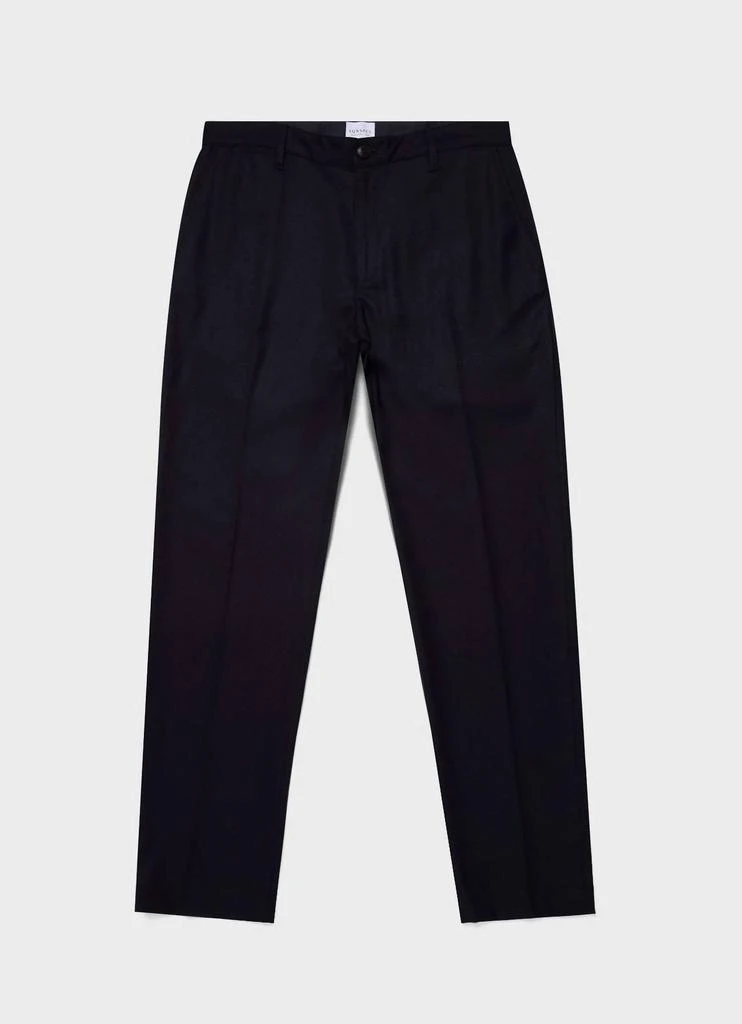 Sunspel Sunspel - Textured Wool Trouser 3