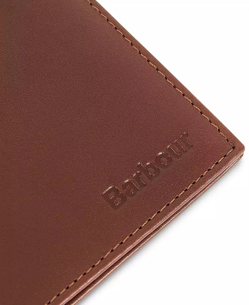 Barbour Men's Colwell Slimline Leather Billfold Wallet 4