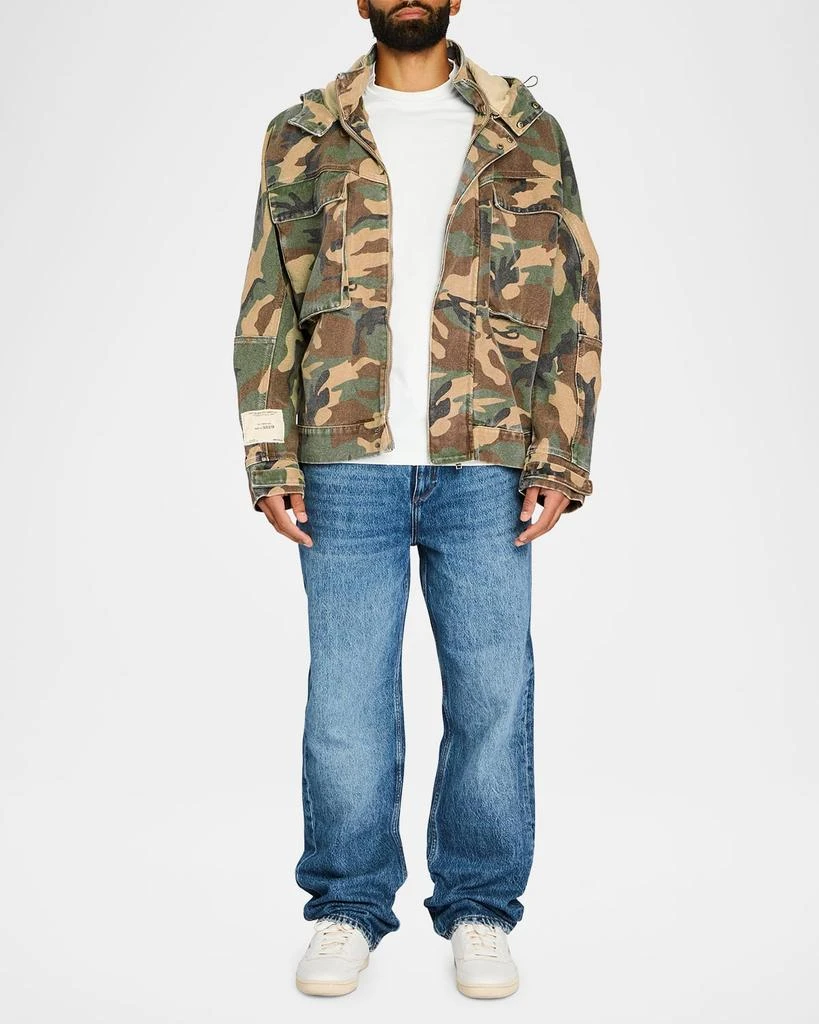 SER.O.YA Men's Emil Camo Canvas Jacket 2